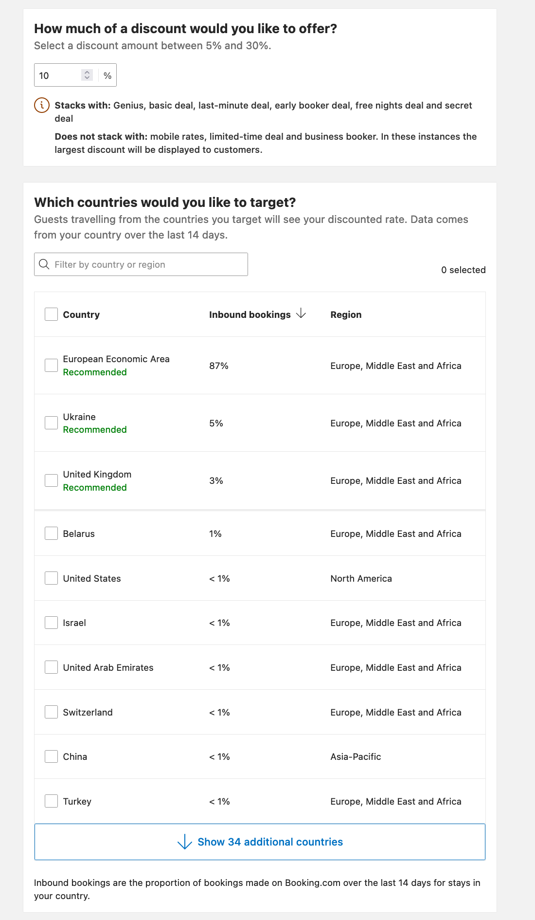 How to increase bookings on Booking.com with prices for a selected country? - How to increase bookings on Booking.com with prices for a selected country?